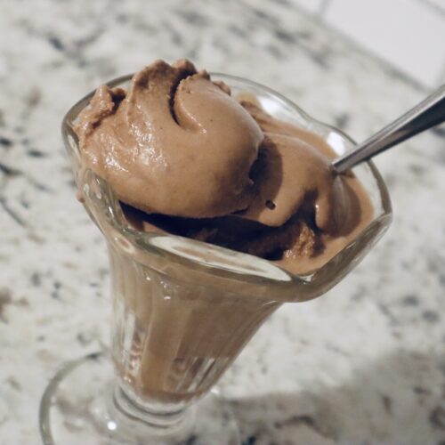 Healthier Homemade Ice Cream: Chocolate Peanut Butter Cup