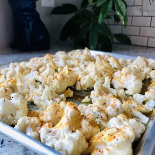 Anti-Inflammatory Oven Roasted Cauliflower