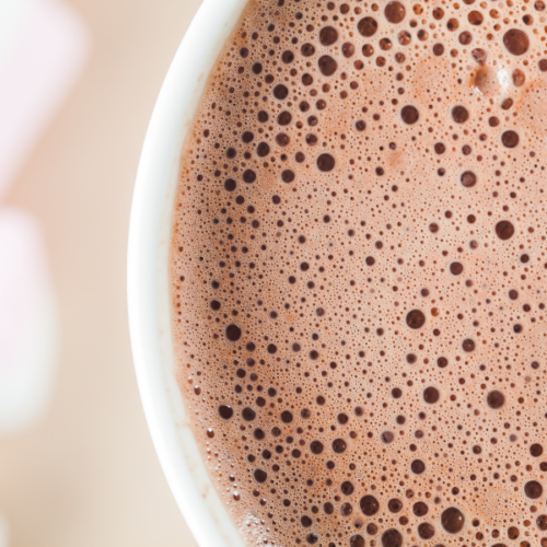 healthy homemade hot chocolate