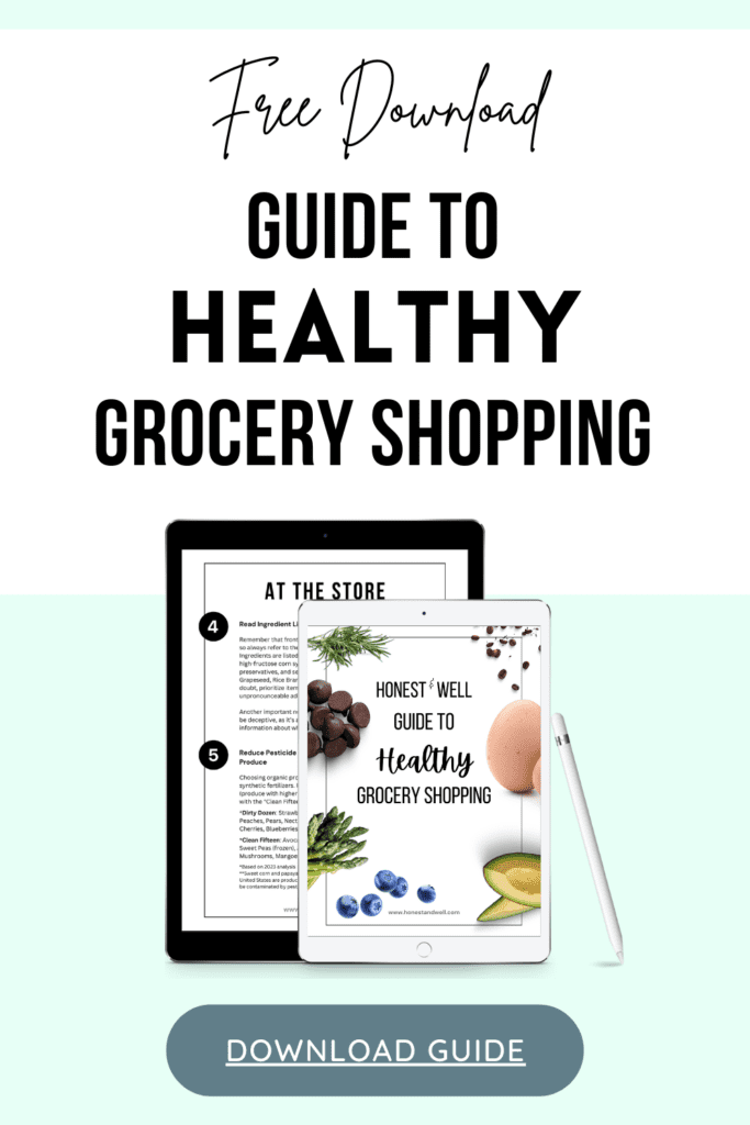 healthy grocery shopping guide
